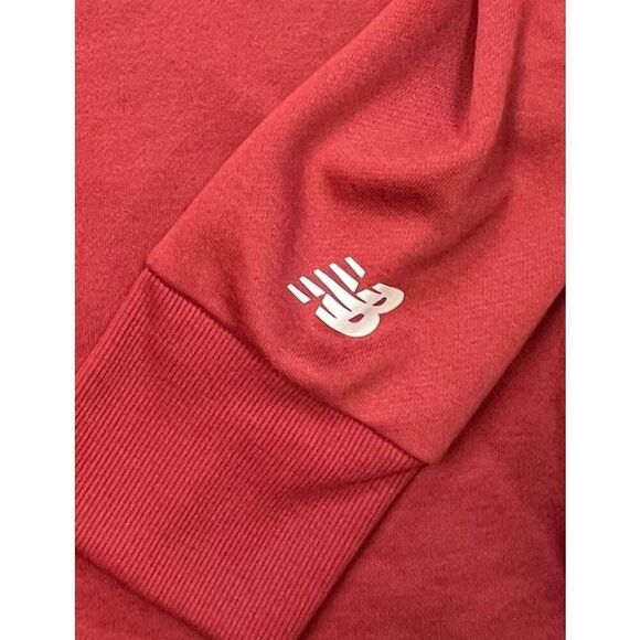 New Balance High Low Split Hem French Terry Tunic Length Sweatshirt Size Large - Picture 7 of 8